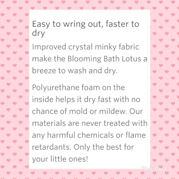 Blooming Bath *Rare Colors* Infant Plush Spa Sink Bath - Picture 6 of 11